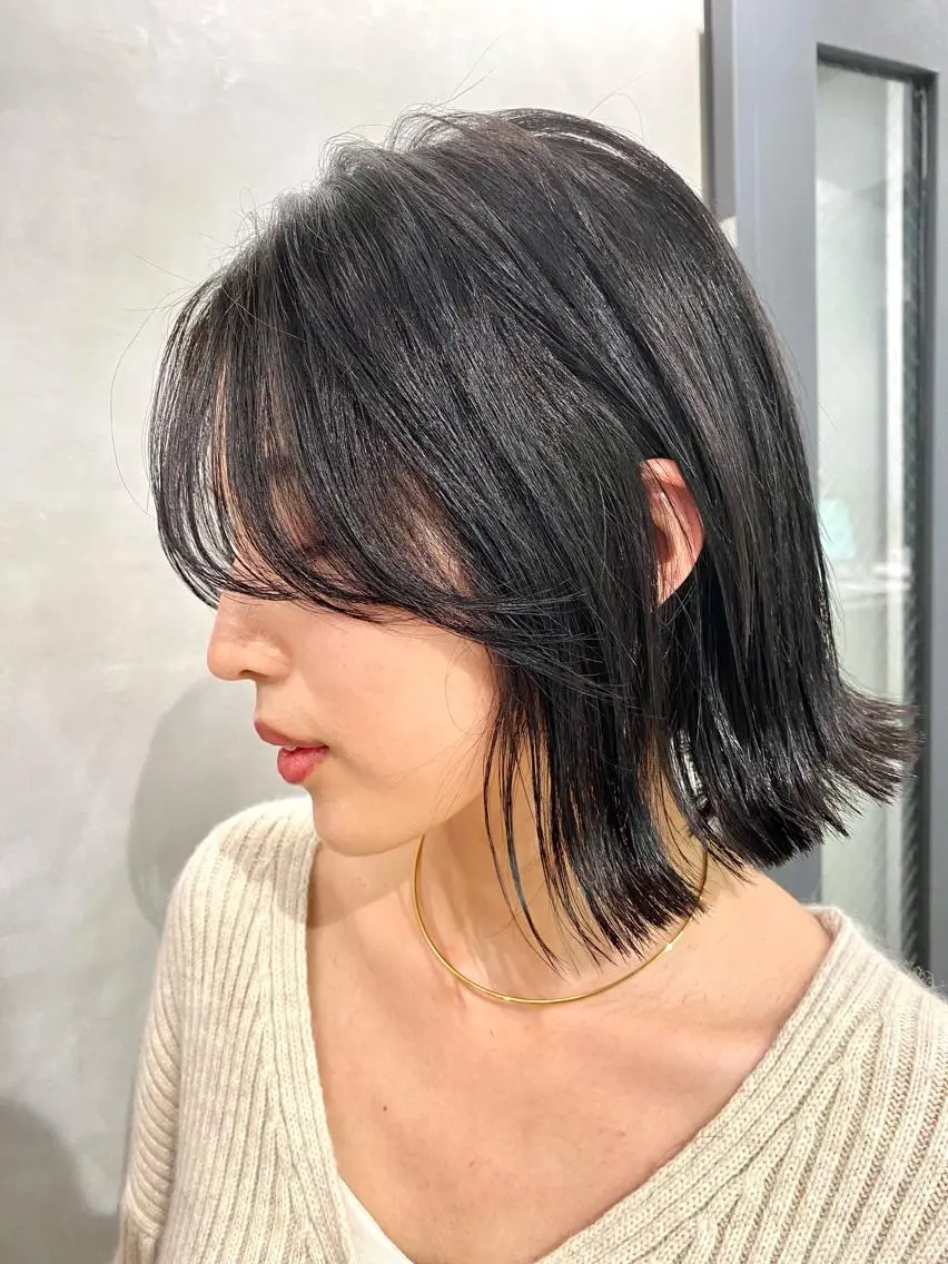 ショート カラー カット ヘアカラー トリートメント 【髪質改善】 梅田　聡のヘアスタイル