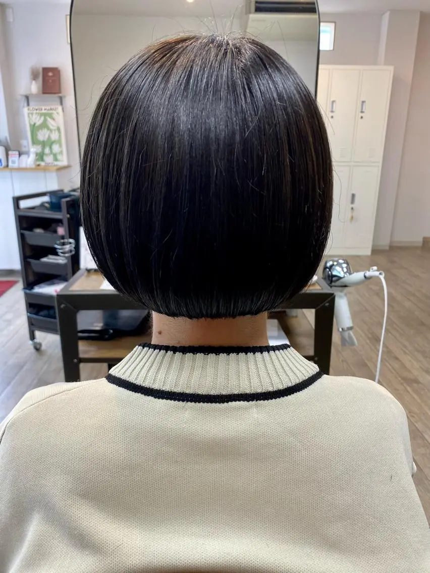 ショート カラー ブルーカラー ボブ ✨ミニボブ特化✨ ✂︎Raimu✂︎のヘアスタイル