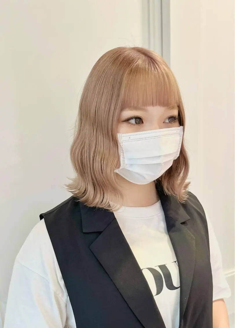 ミディアム allum SAKURAのヘアスタイル