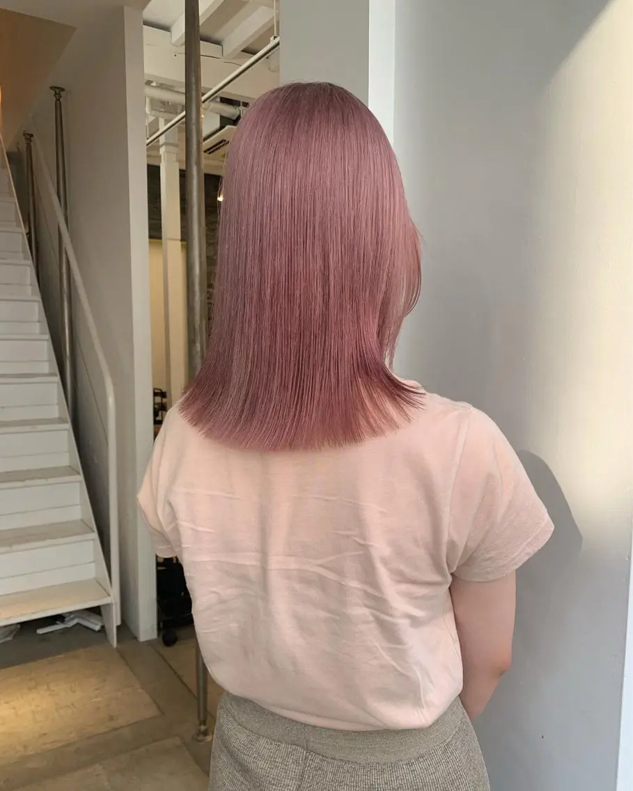 セミロング ୨୧柔らかいカラー nozomi ୨୧のヘアスタイル