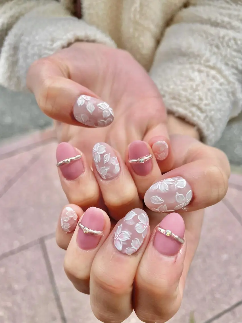 ネイル ハンドネイル Ash関内ネイリスト 荒木のネイルデザイン