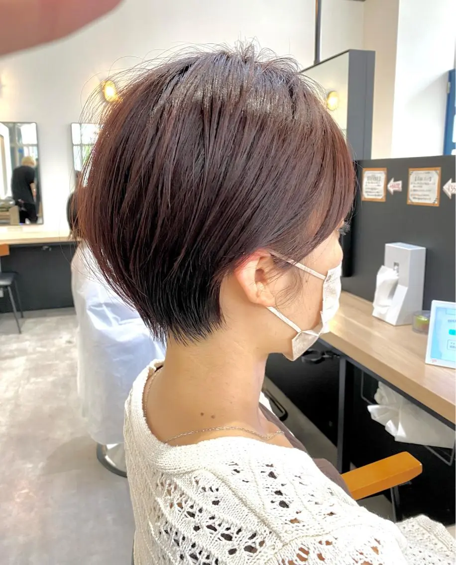ショート ショートヘア 🍃ボブ&ショート 特化🍃髪質改善🍃のヘアスタイル