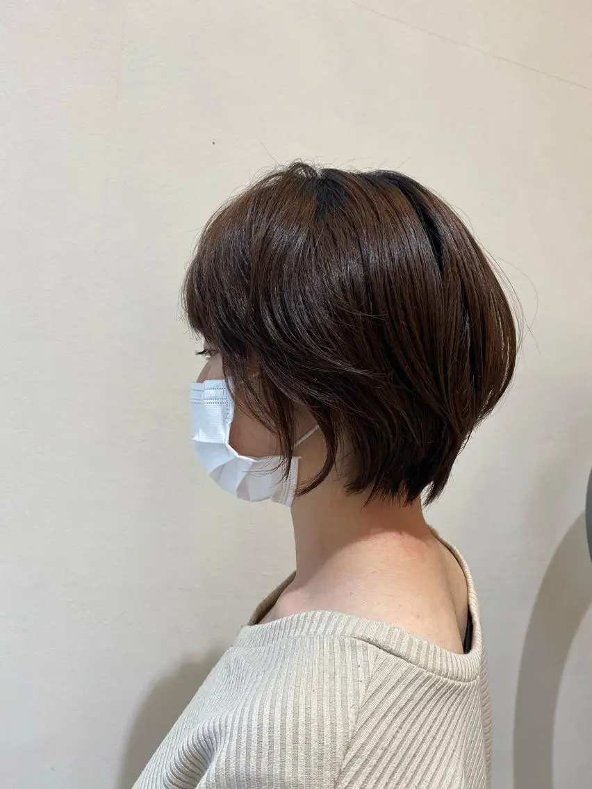 ショート ショートボブ ボブ レイヤーカット ショートヘア スパイキーショート パーマ　具志堅　太志のヘアスタイル