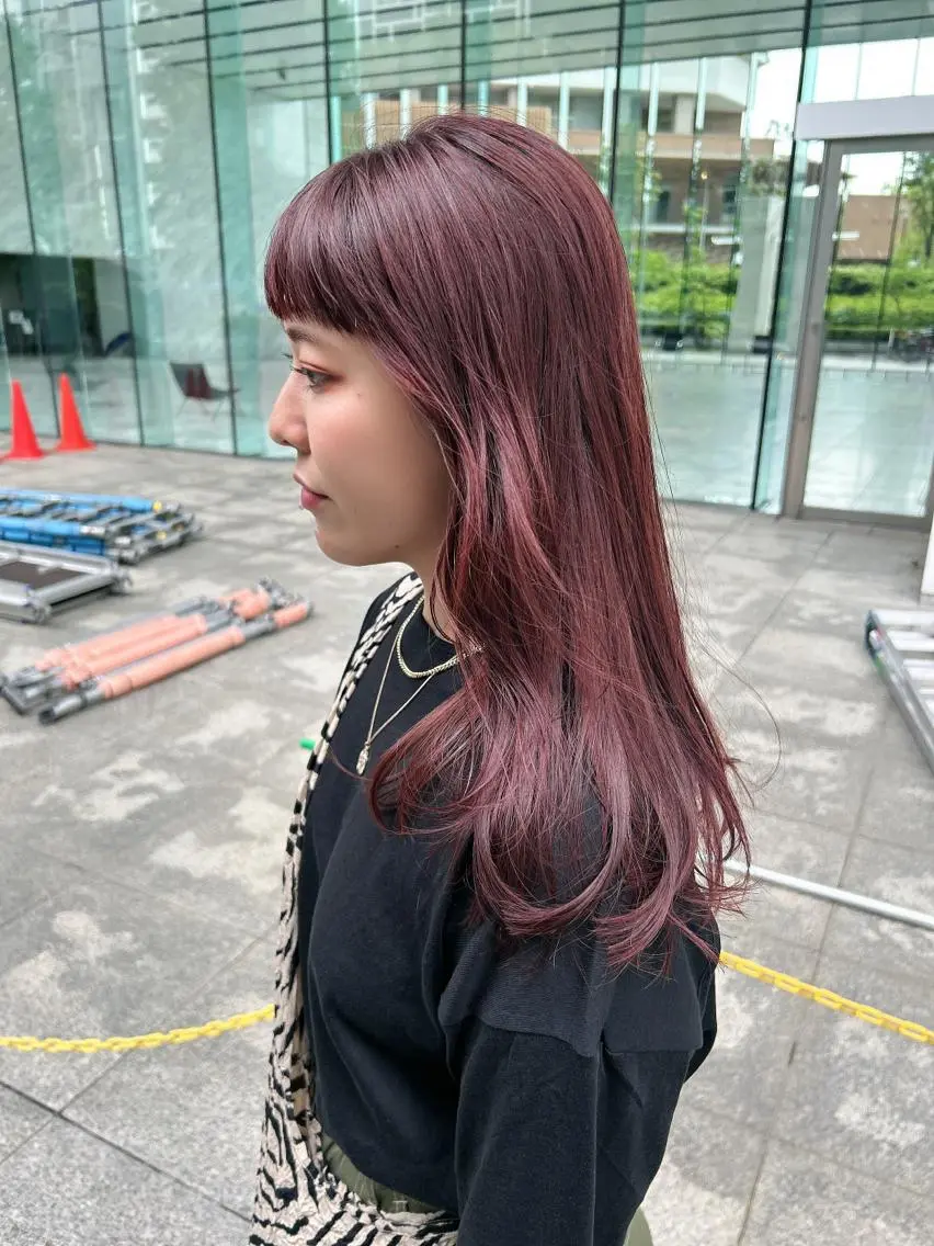セミロング カラー 【代表】 たき〜のヘアスタイル