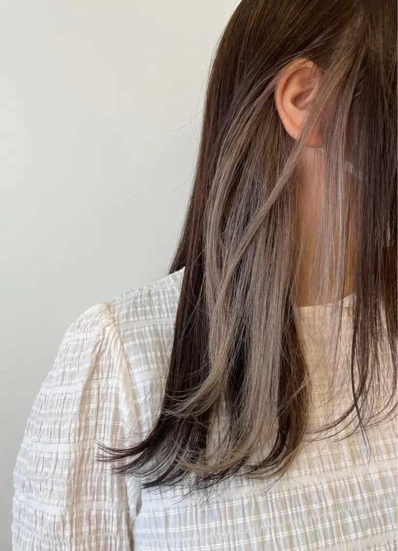 セミロング カラー メンズ特化 パーマ/オザワのヘアスタイル