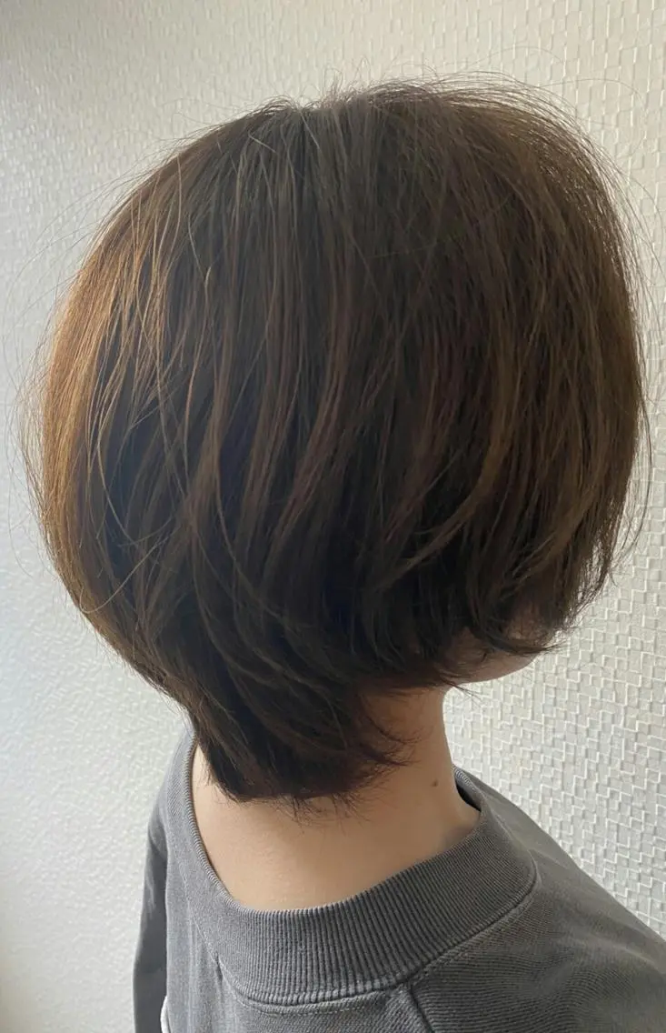 ショート カラー 伸ばしかけ マニッシュショート ショートヘア カット ヘアカラー トリートメント terra✂️川嶋 大輔のヘアスタイル