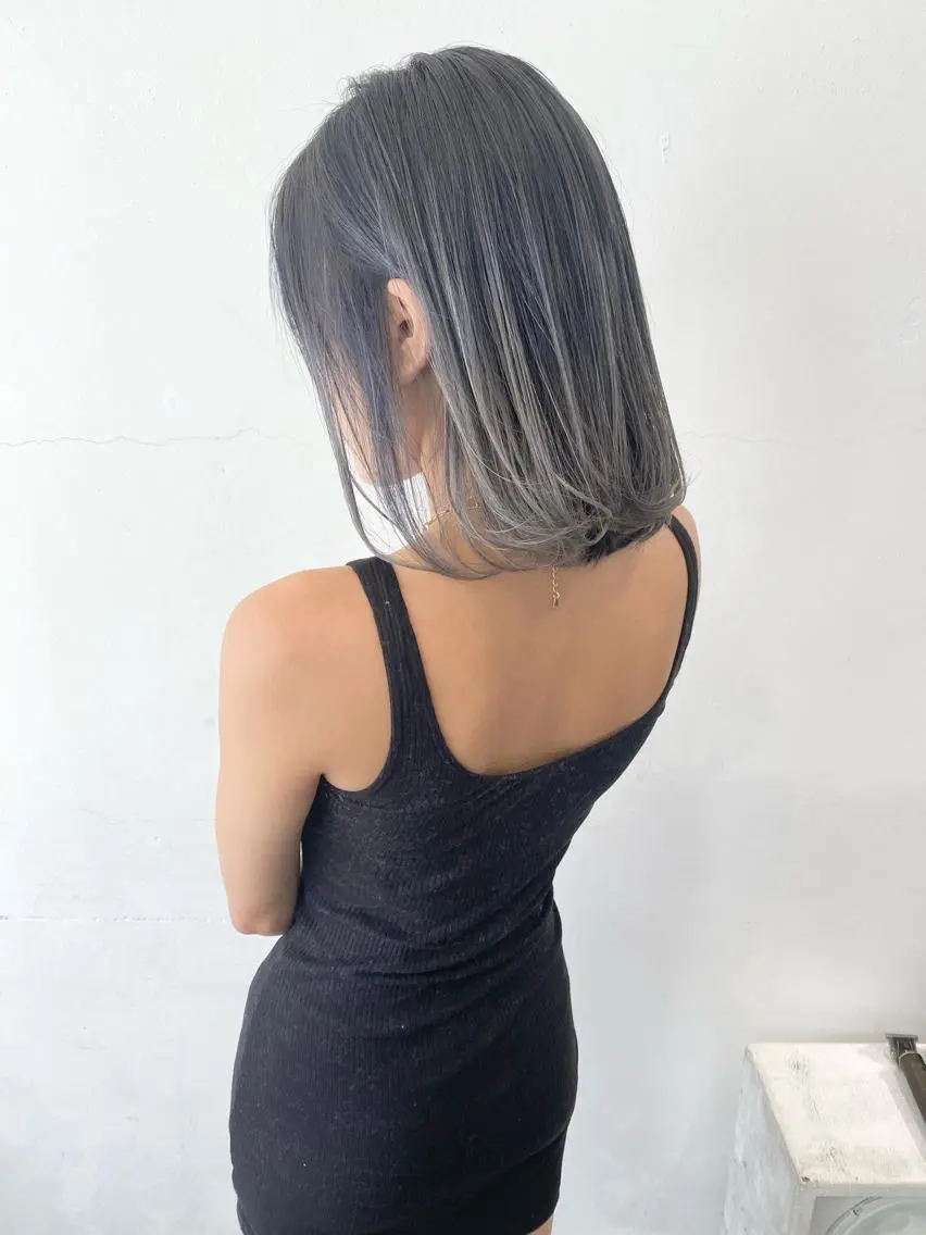ミディアム カラー パーマ ヘアアレンジ メンズ ブリーチ ハイトーン 特化🌈フジタハルキのヘアスタイル