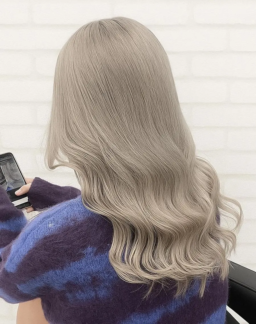 ロング カラー 淵野辺カラーモデル 募集🌼畔上のヘアスタイル
