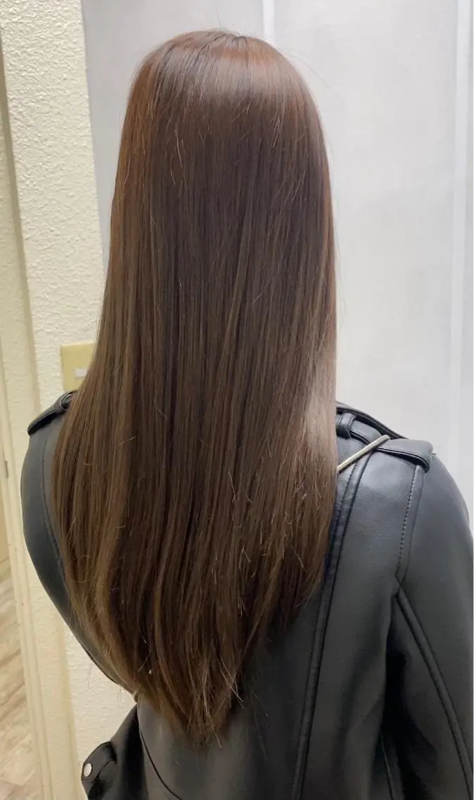 ロング カラー ブラウンカラー 外国人風カラー 🟢NEGi🟣 🫧髪質改善のヘアスタイル