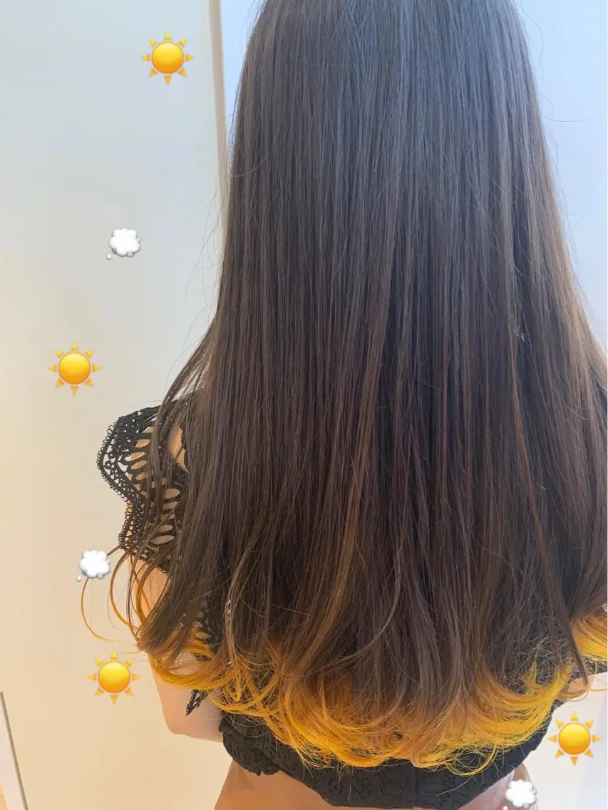 ロング カラー 新宿駅近♡個室 ♡関口三都季🌜のヘアスタイル