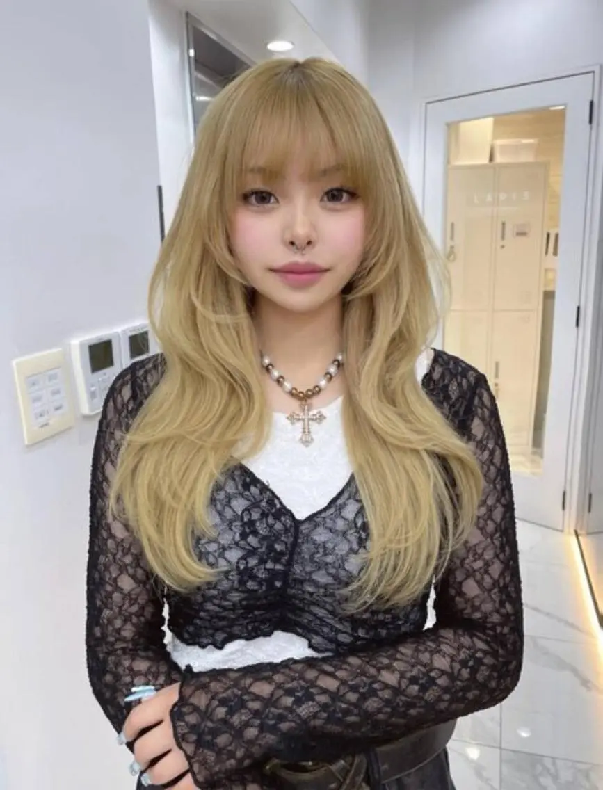 ロング カラー 💎エクステ専門店 BIZE梅田rinのヘアスタイル