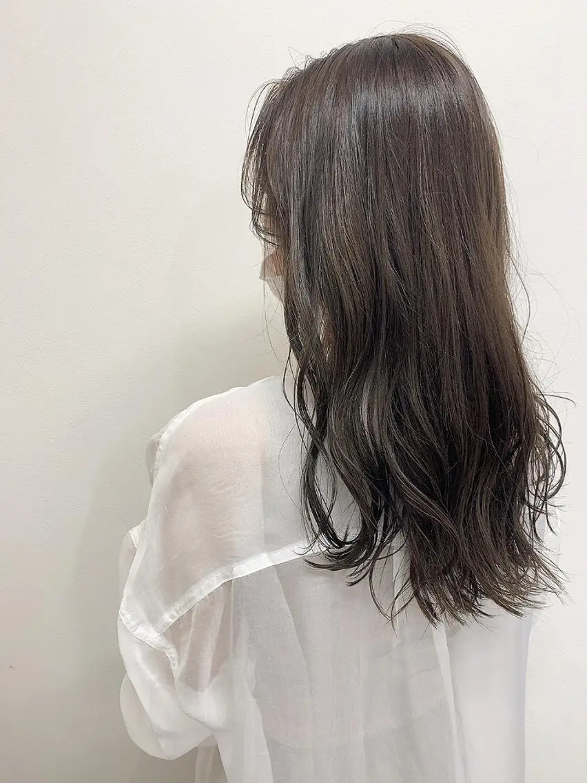 ロング カラー ブリーチなし透明感 🍀梅田・増田のヘアスタイル