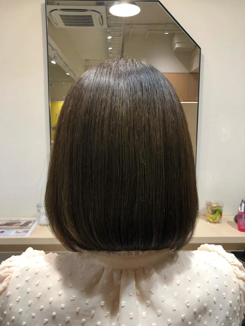 ショート カラー 髪質改善✨艶髪 韓国ヘア　池内 祐樹のヘアスタイル