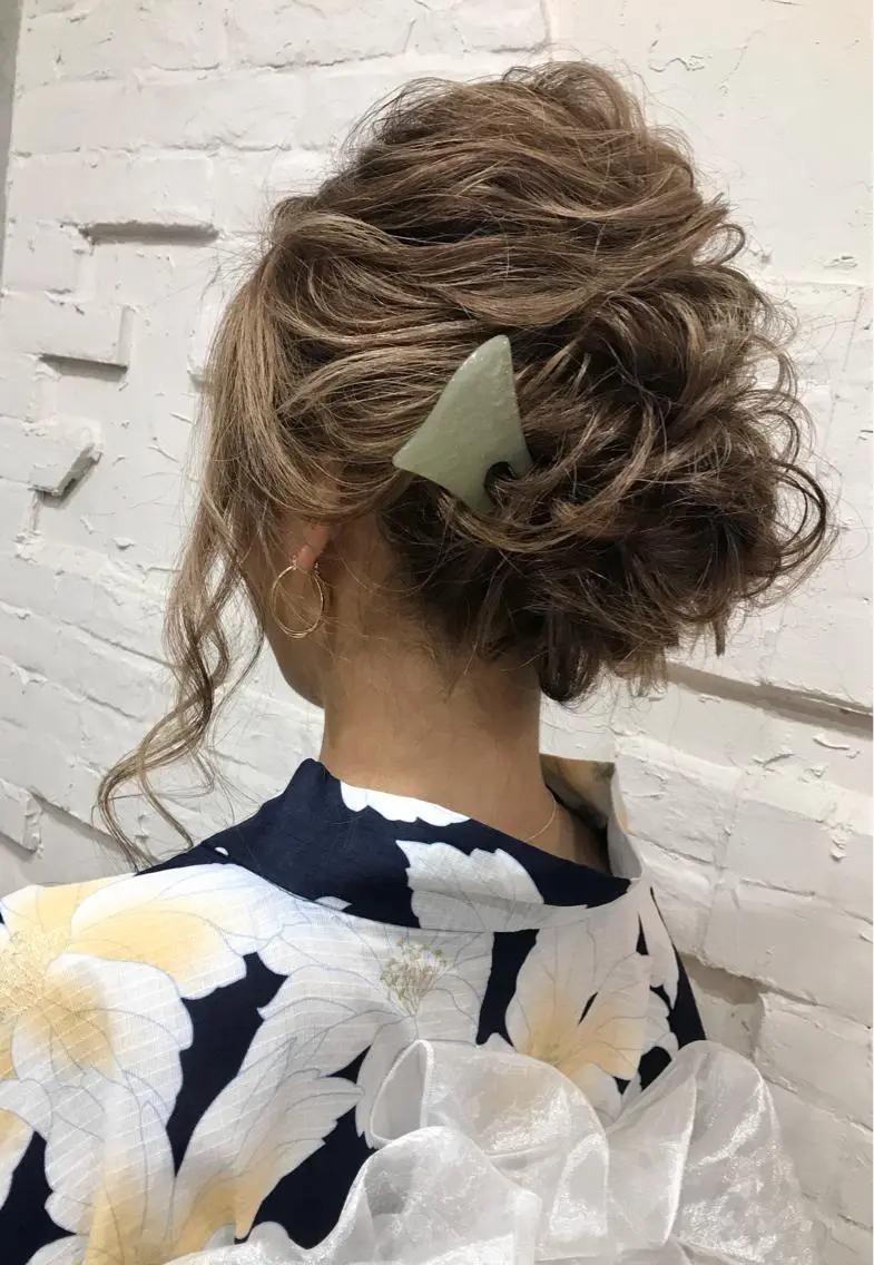 ロング 着付け まつパ・ヘアセット ♡Chinami♡のマツエク・マツパデザイン