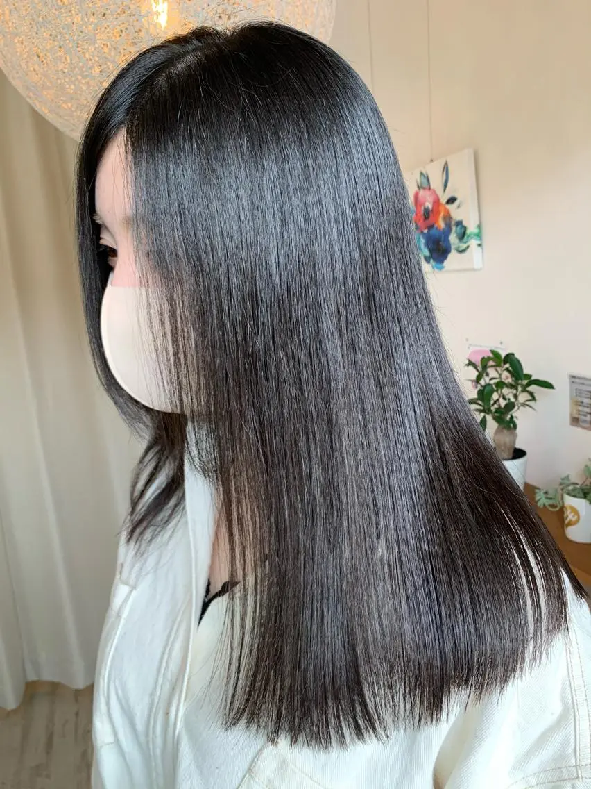 ロング トリートメント カット ヘアカラー トリートメント yoshihara yuukiのヘアスタイル
