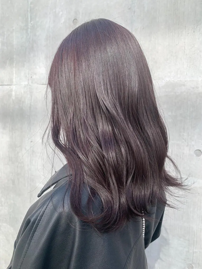 ミディアム カラー ヘアアレンジ yuka .のヘアスタイル