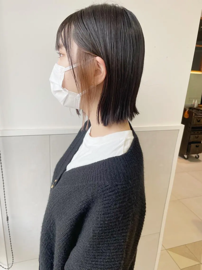 ショート カラー インナーカラー カット ヘアカラー 齋藤 咲のヘアスタイル