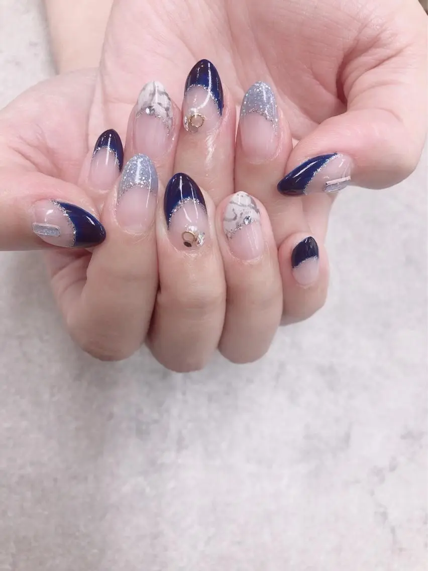 ネイル フレンチネイル ハンドネイル ハンドケア FASTNAIL PLUS 新宿店のネイルデザイン