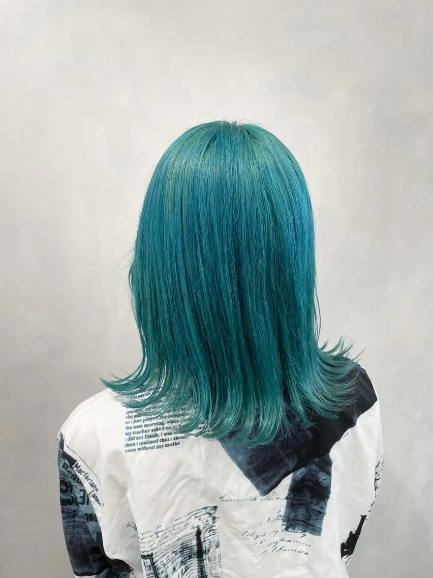 ミディアム カラー カット ヘアカラー トリートメント 🔷ダブルカラーハイ トーン🔷櫻井走のヘアスタイル