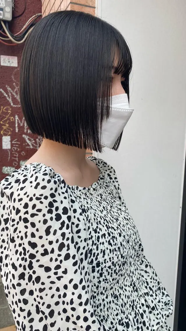 ミディアム カット トリートメント RURI韓国ボブ 🇰🇷タッセルボブのヘアスタイル