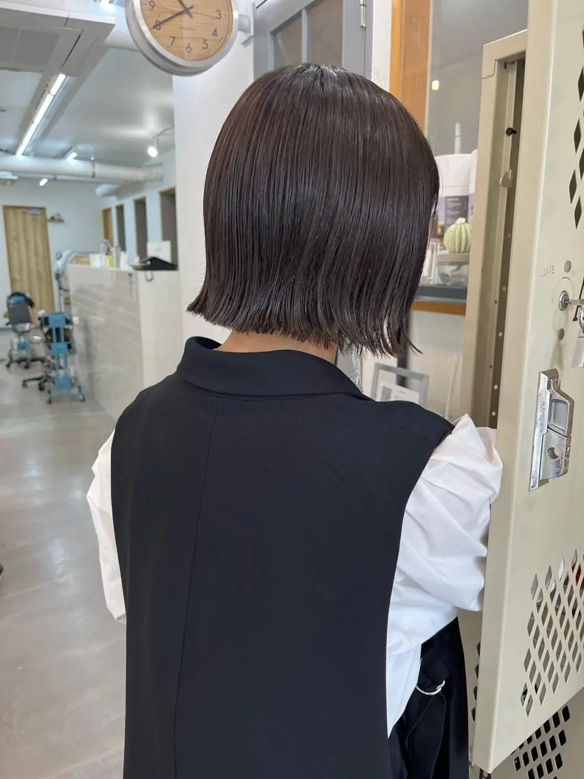 ショート カラー カット ヘアカラー トリートメント 🌼sunc HINAMI🌼のヘアスタイル