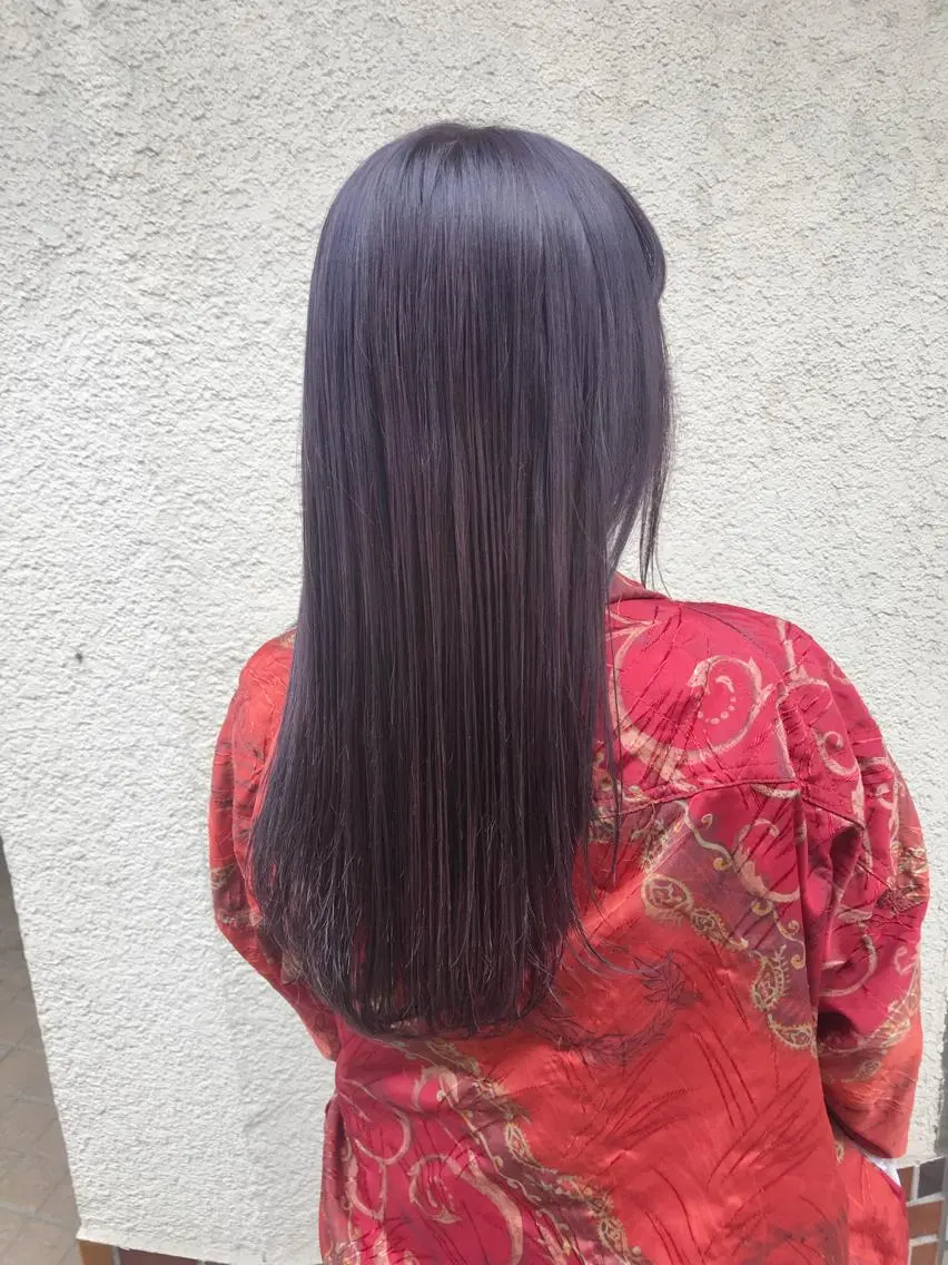 ロング カット ヘアカラー トリートメント 🧼柴田 健太郎🧼のヘアスタイル