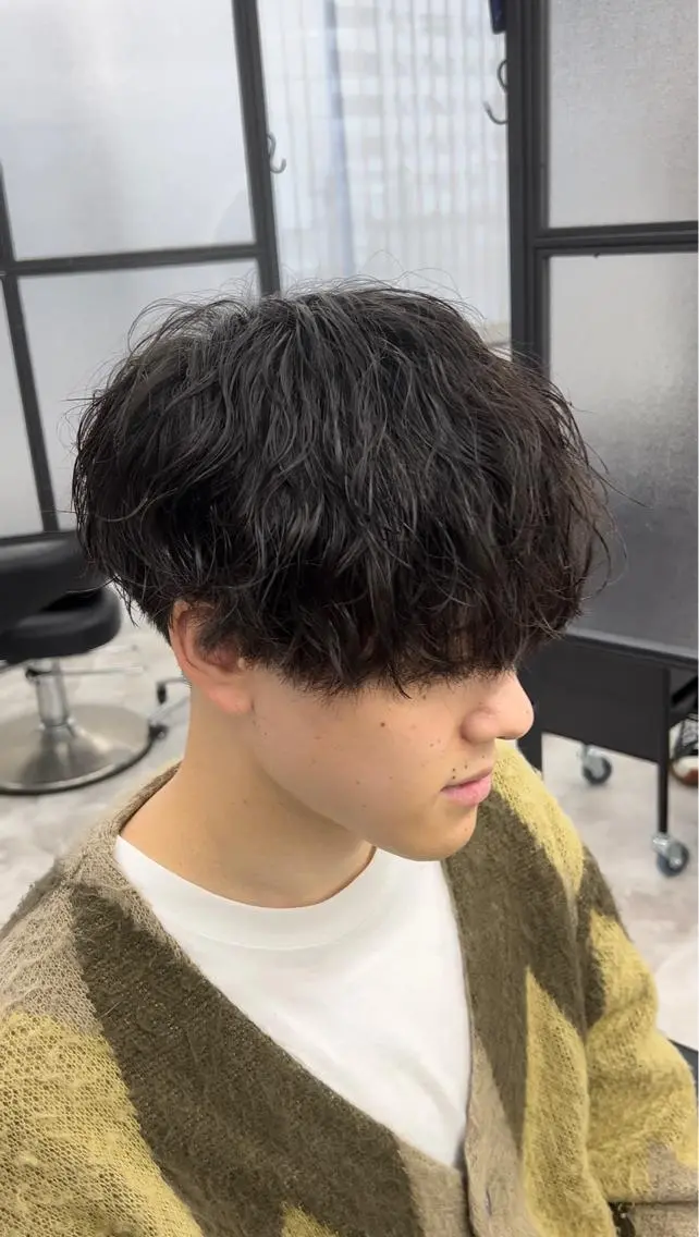 メンズ カット パーマ 悩み解決美容師 Futo✨のヘアスタイル