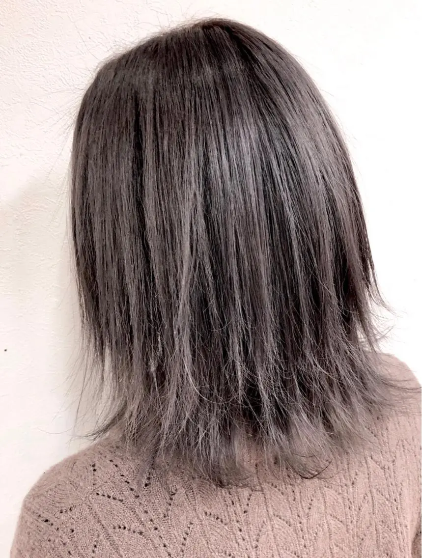 カラー 最高級エクステ /羽エクステ白石宇由のヘアスタイル