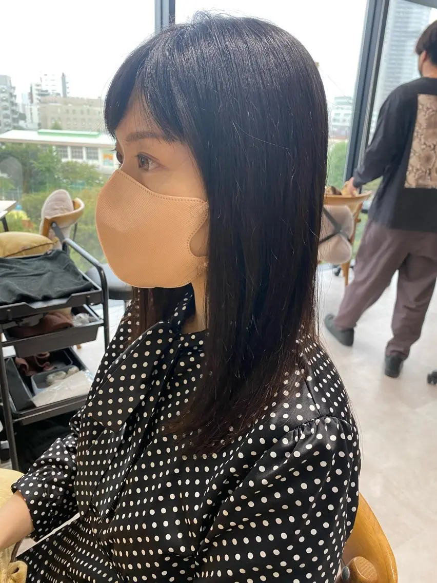 セミロング カット 縮毛矯正 トリートメント 似合う髪型が 分からない方へのヘアスタイル