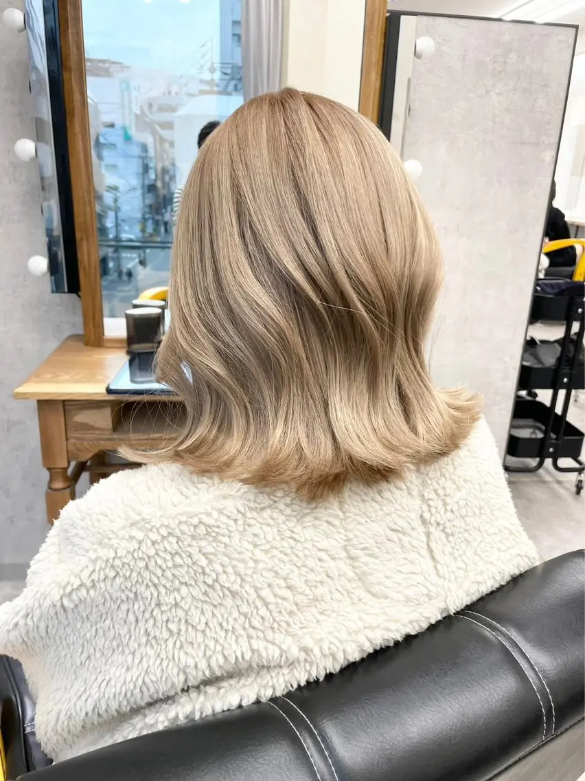 カラー GiseL 博多 ほのかのヘアスタイル