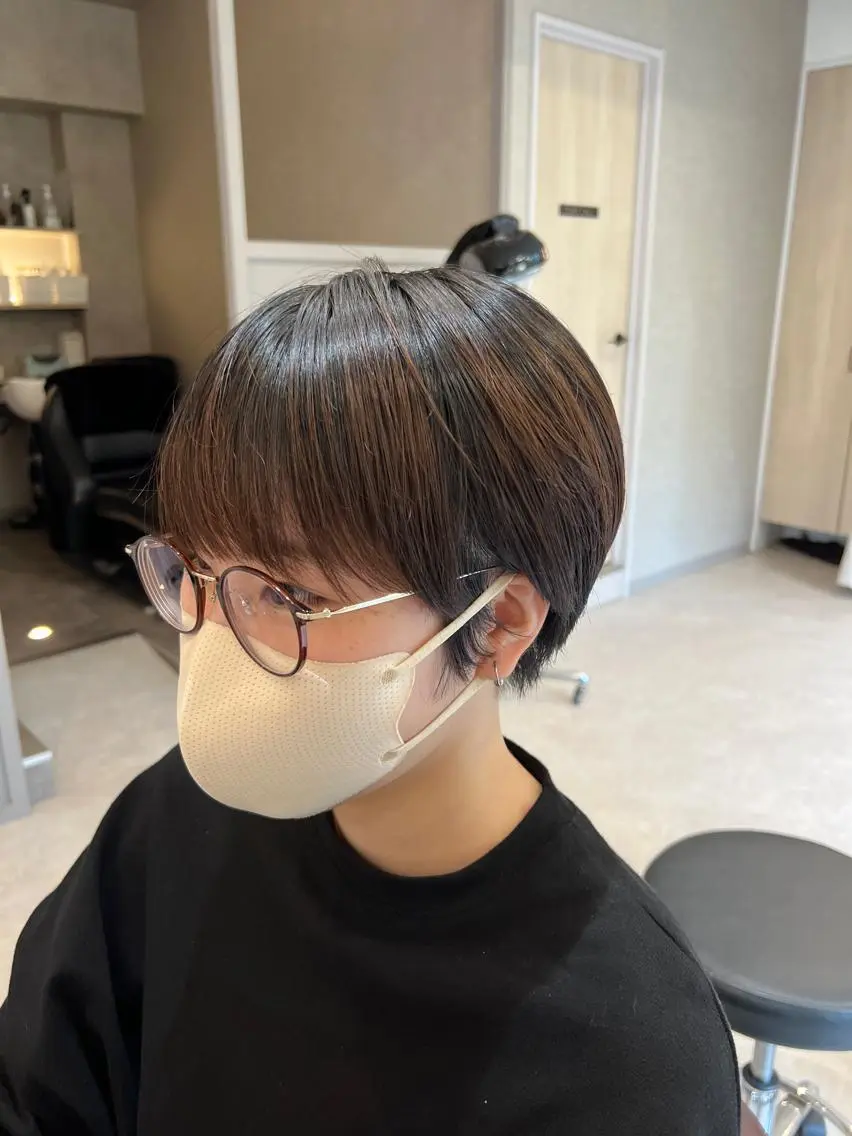 パーマ カット 縮毛矯正 トリートメント 三好 聡玄のヘアスタイル