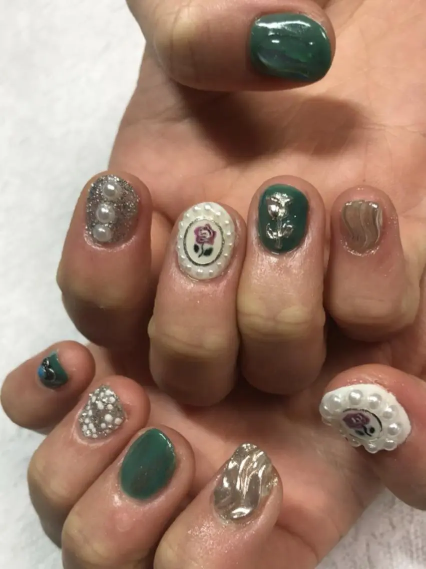 ネイル ニュアンスネイル 春ネイル ハンドネイル ハンドケア lylynail YUUKAのネイルデザイン