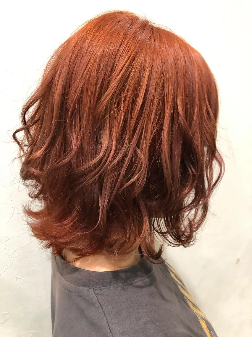 ミディアム カラー 吉田 凌也のヘアスタイル