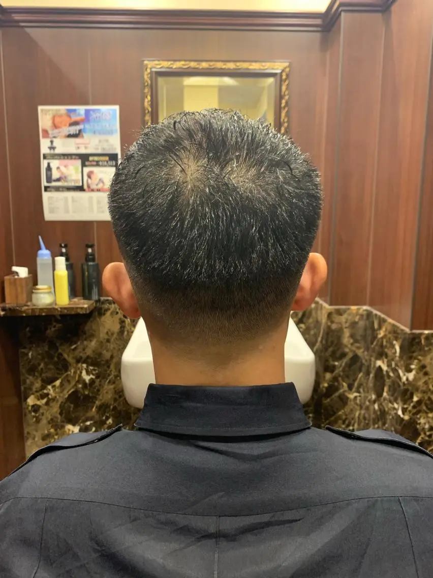 ショート パーマ メンズ ひらお あおとのヘアスタイル