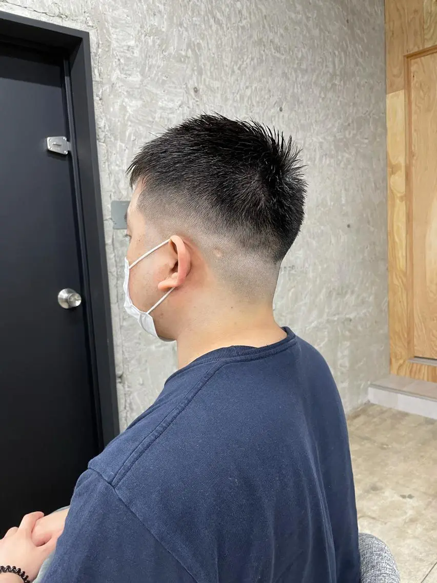 メンズ フェードカット スキンフェード 浅草 nia SUGIURAのヘアスタイル