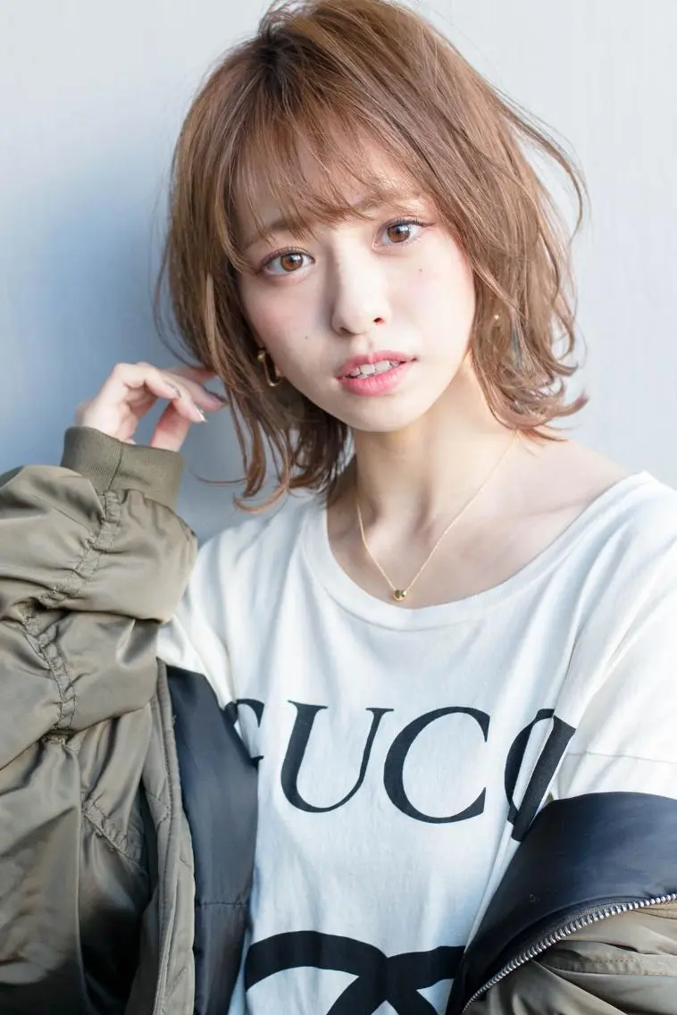 ミディアム カラー カット ヘアカラー トリートメント 🎊LUZ🎊_公 式_🩵髪質改善🩵のヘアスタイル