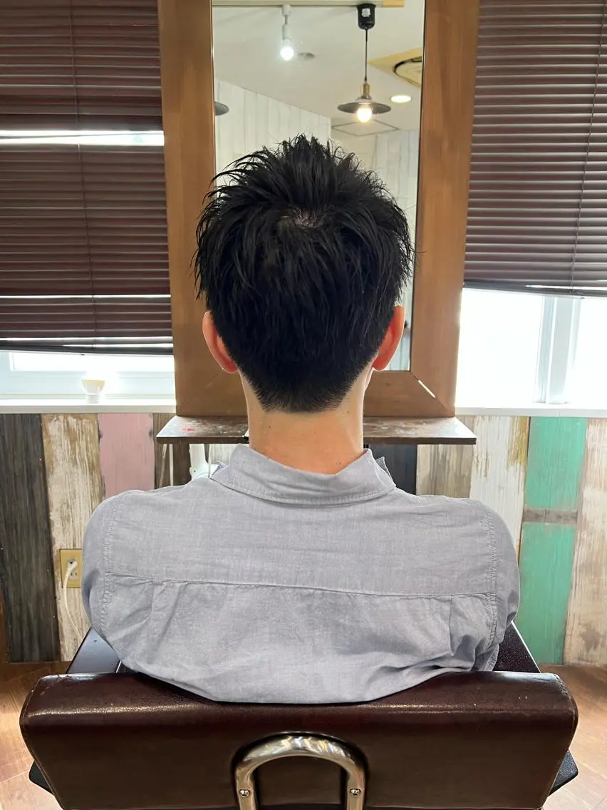 ショート メンズ ショートヘア ババ リョウゴのヘアスタイル
