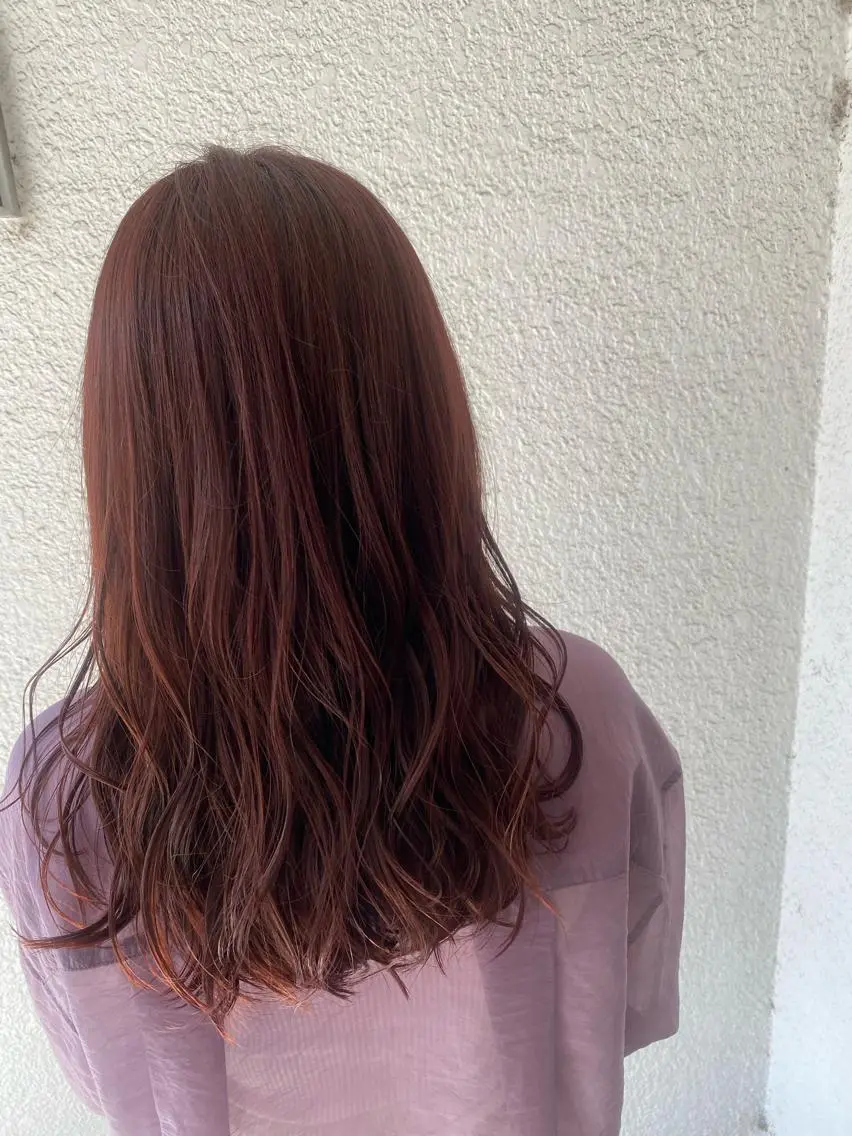 ロング カラー パーマ ヘアアレンジ メンズ キッズ メンズブリーチ ブリーチ ブリーチなしカラー Forest. -髪質改善-のヘアスタイル
