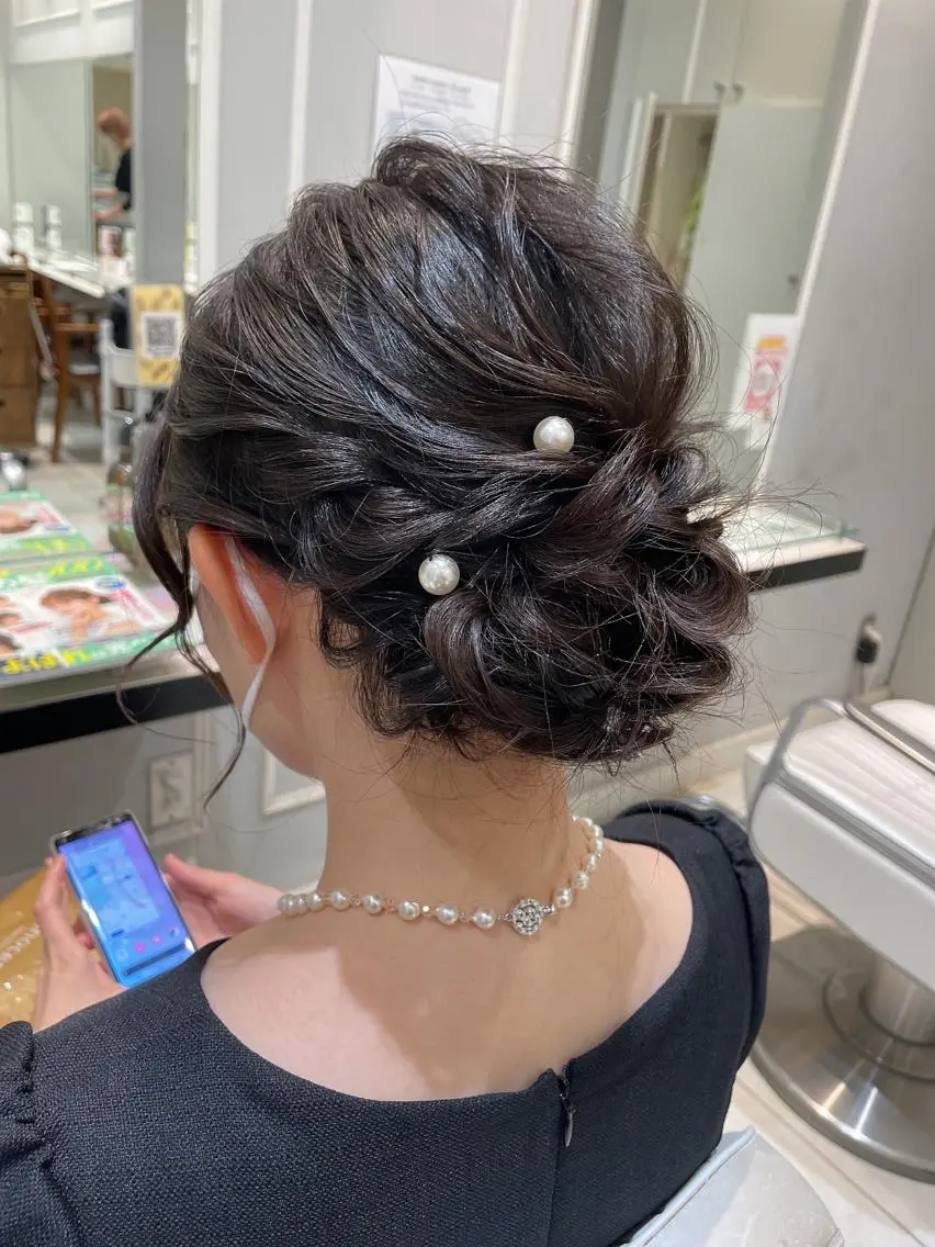 セミロング ヘアセット 🦖鶴岡 香純🦖のヘアスタイル