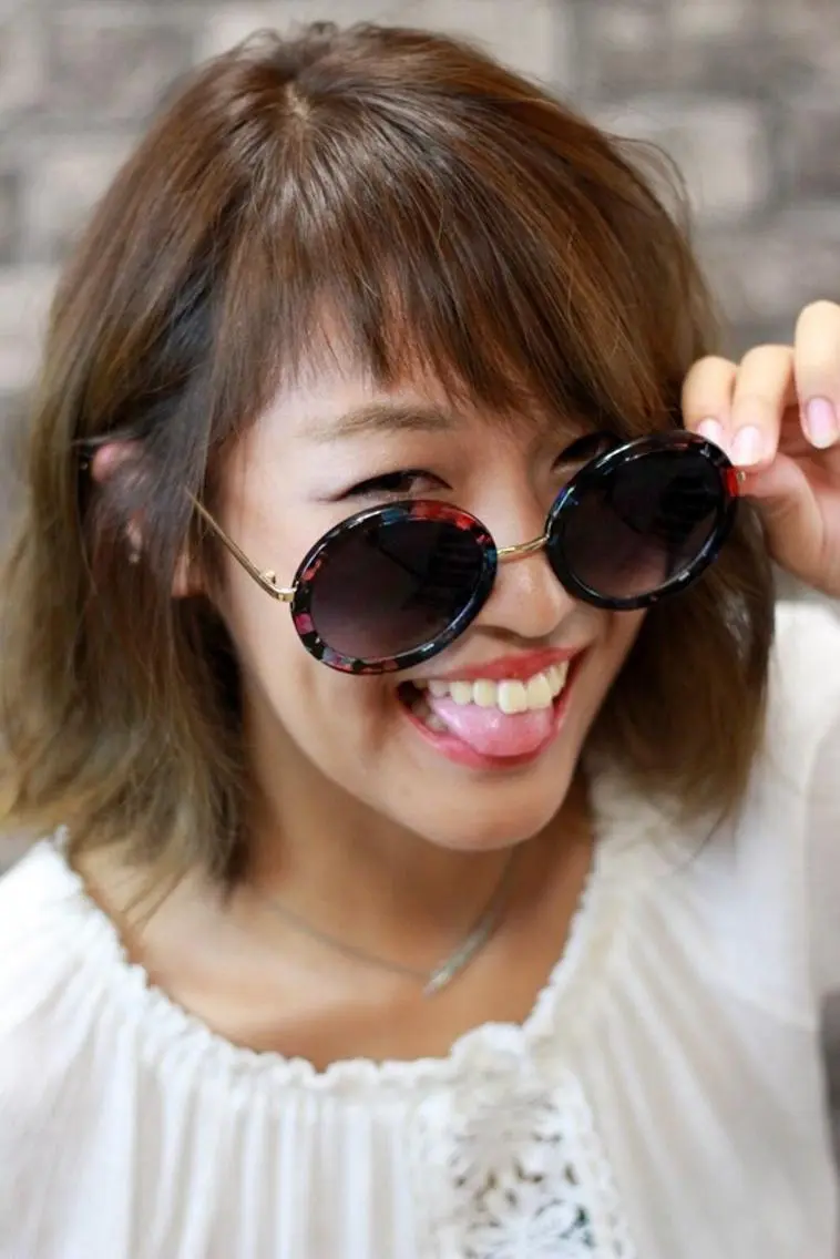 ショート カラー パーマ 柴田 陽平のヘアスタイル
