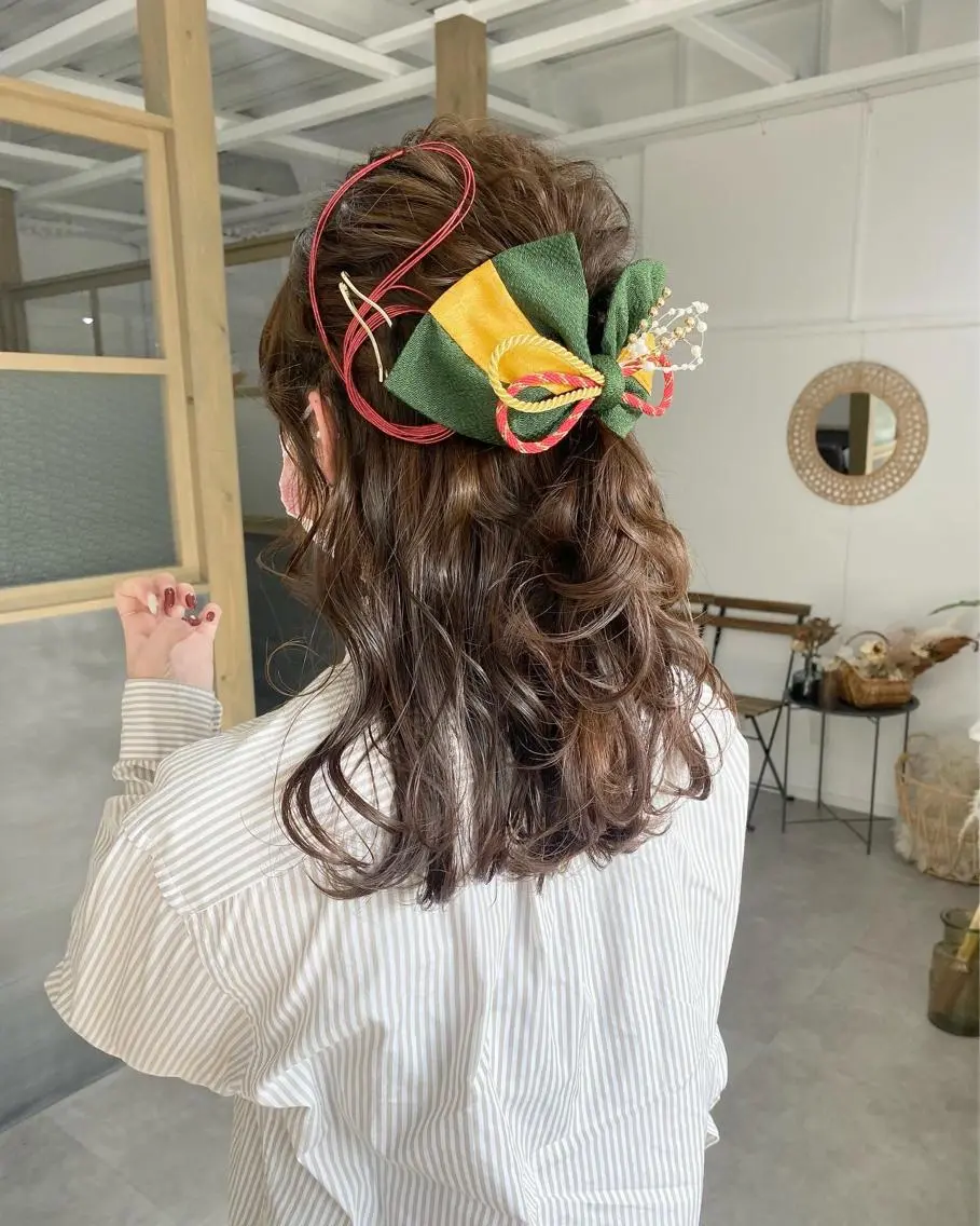 ミディアム カラー ヘアアレンジ ひなの .のその他イメージ