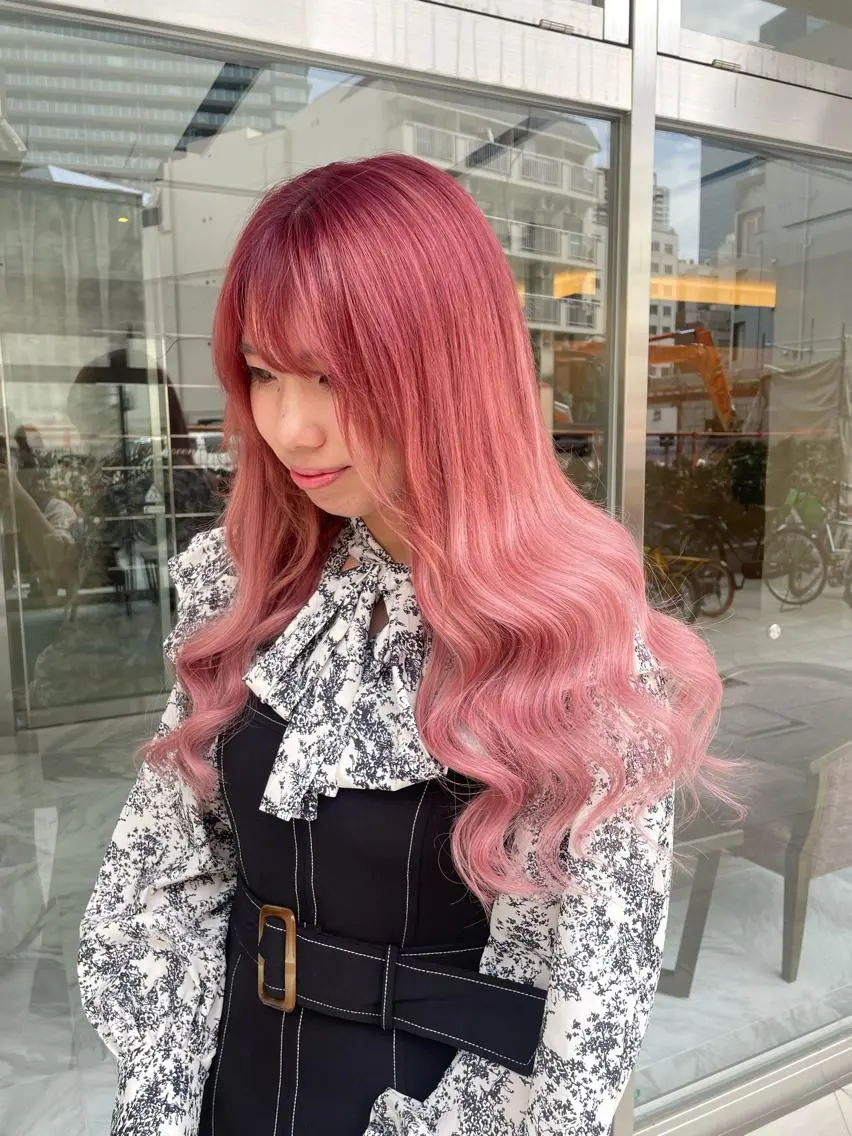 ロング エクステ エクステ 🐰FUMINA🐰 エクステのヘアスタイル
