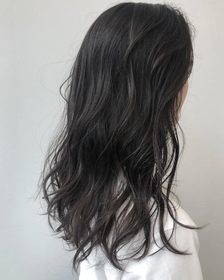 ロング カラー パーマ ヘアアレンジ 似合わせ💖トレンド ✨TAKAMI😊のヘアスタイル