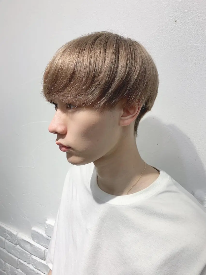 ショート カラー ヘアアレンジ メンズ ヘアカラー トリートメント メンズスタイル ly本厚木のヘアスタイル