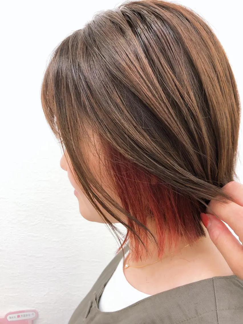ミディアム YAP！HAIR トコツメアヤノのヘアスタイル