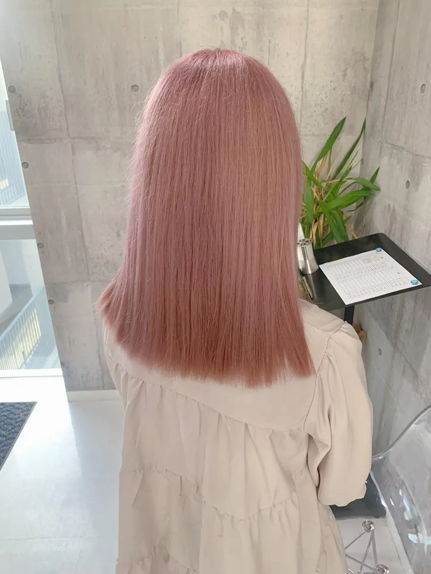 セミロング カラー カット ヘアカラー 💕ブリーチ/ヘアメ 🎀YUUKAのその他イメージ