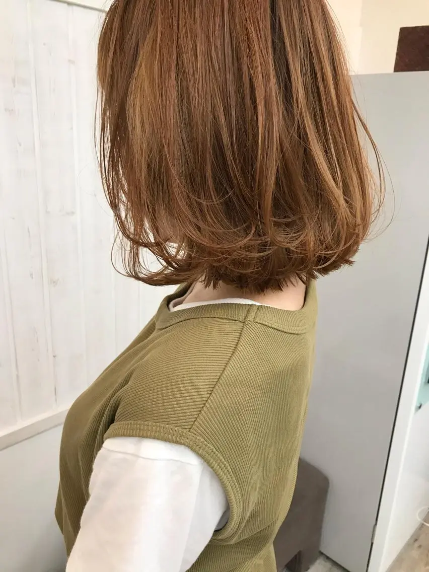 セミロング カラー 髪質改善/髪質改善 ストレート特化　稲吉のヘアスタイル