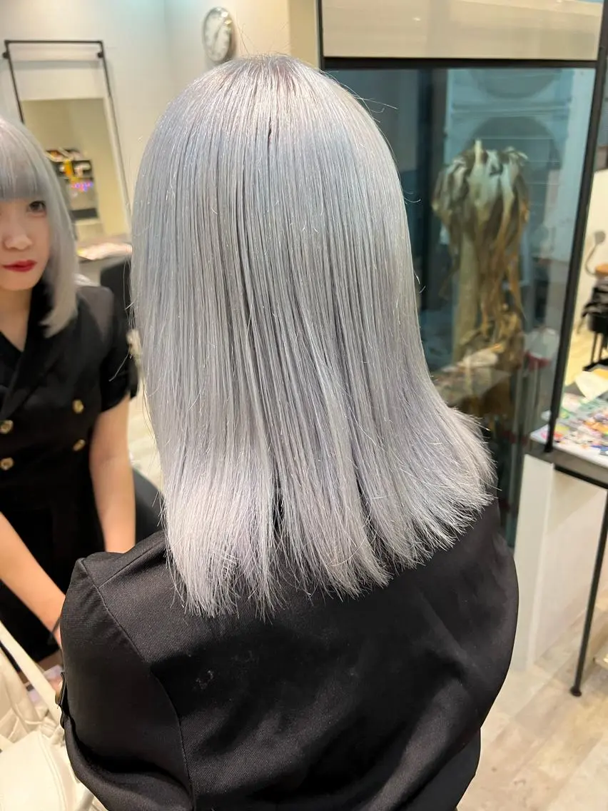 セミロング カラー パーマ ヘアアレンジ メンズ キッズ ネイル マツエク・マツパ アイブロウ カット ヘアカラー トリートメント ブリーチ　ハイトーン 特化🌈フジタハルキのヘアスタイル