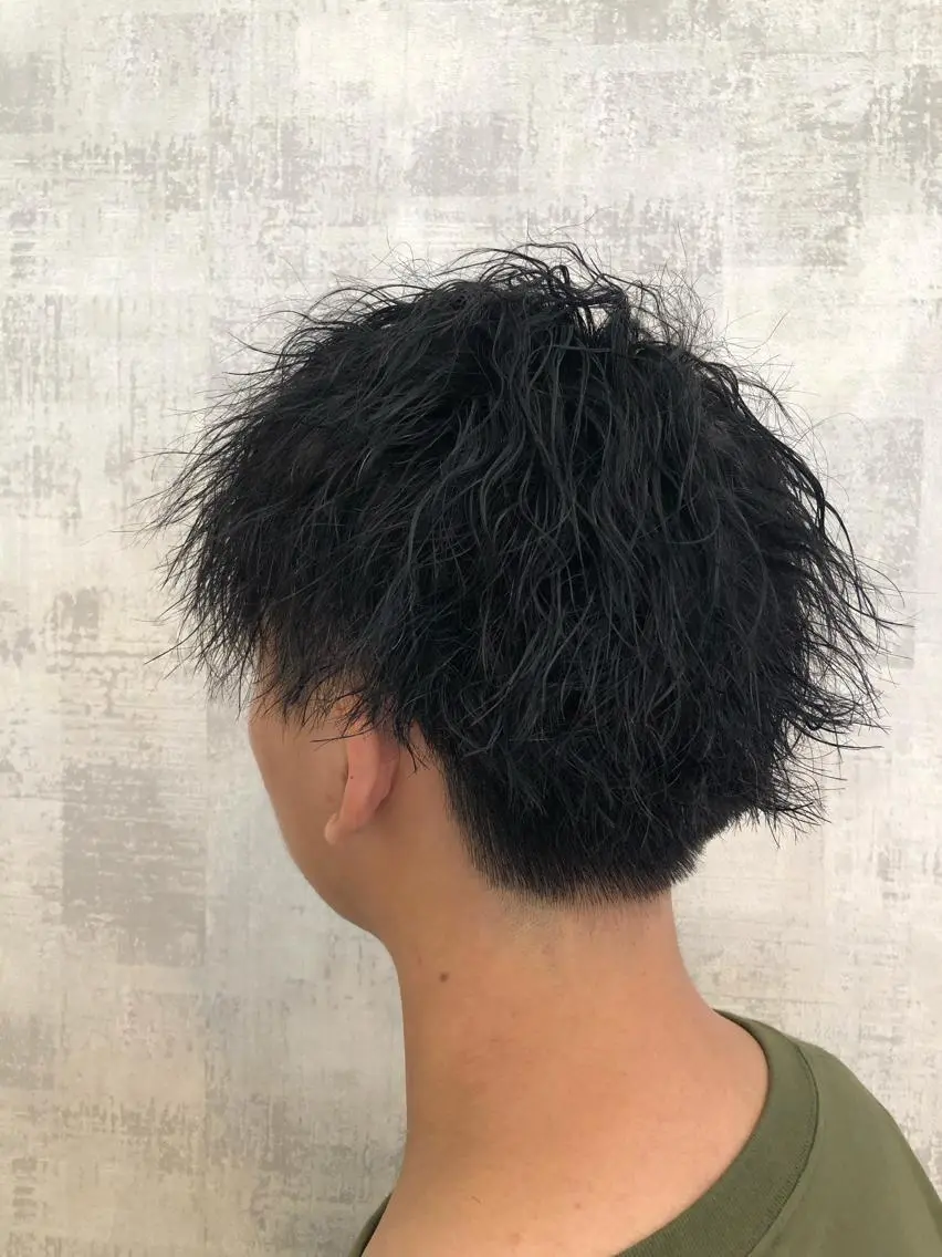 パーマ メンズ カット パーマ 北脇 健治のヘアスタイル