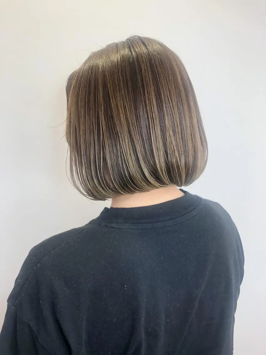 ショート カラー ヘアカラー トリートメント 関 京磨のヘアスタイル